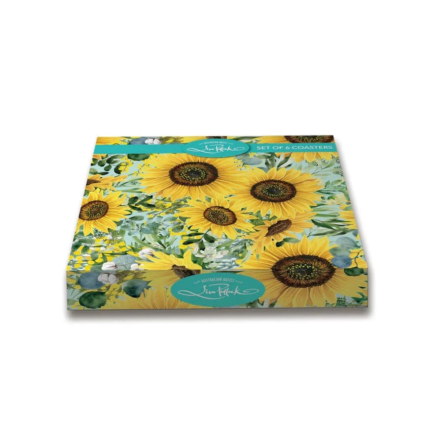Lisa Pollock Bee Sunny Coaster Set Lisa Pollock