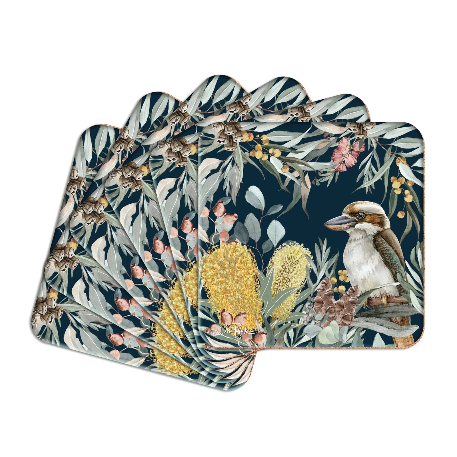 Lisa Pollock - Bush Guardian Coasters Lisa Pollock