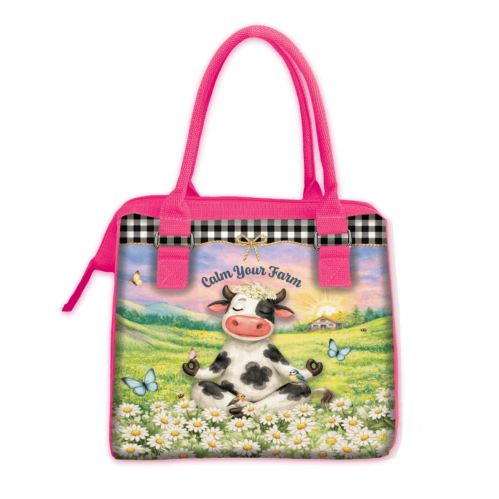 Lisa Pollock Calm Your Farm Lunch Cooler Lisa Pollock