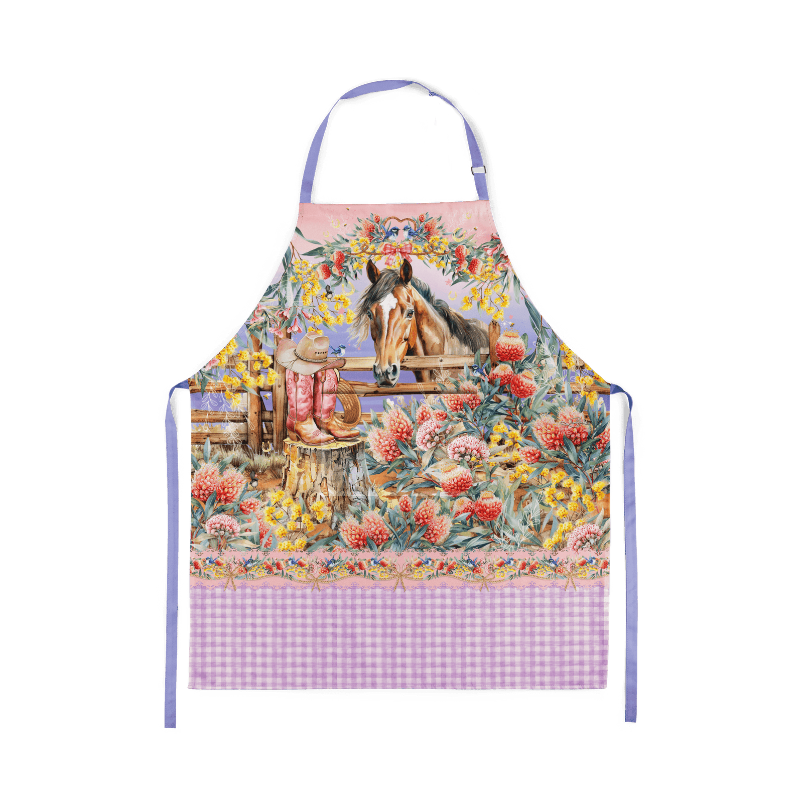 Lisa Pollock Country Dusk Apron Lisa Pollock