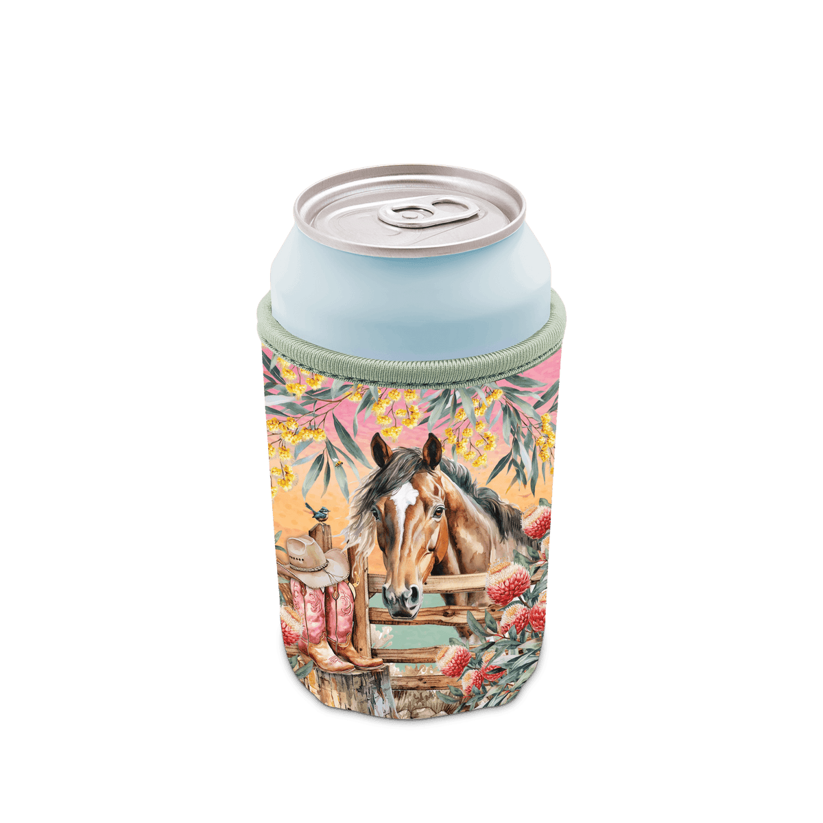 Lisa Pollock Country Dusk Can Cooler Lisa Pollock
