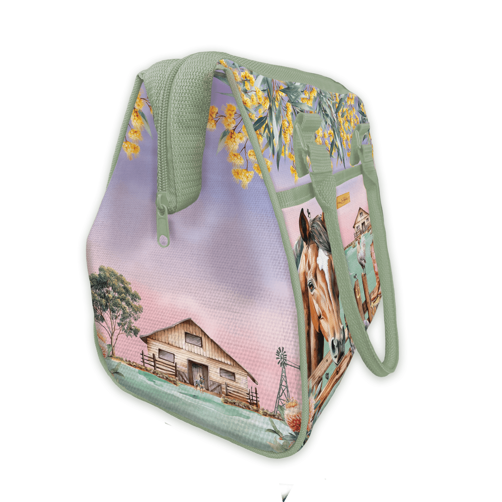 Lisa Pollock Country Dusk Lunch Cooler Lisa Pollock