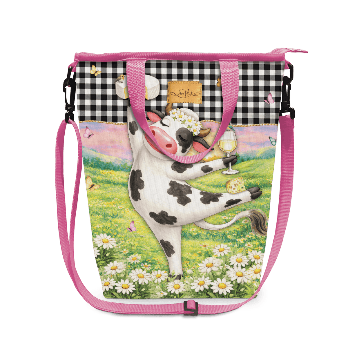 Lisa Pollock Insulated Cooler Bag -Calm Your Farm Lisa Pollock