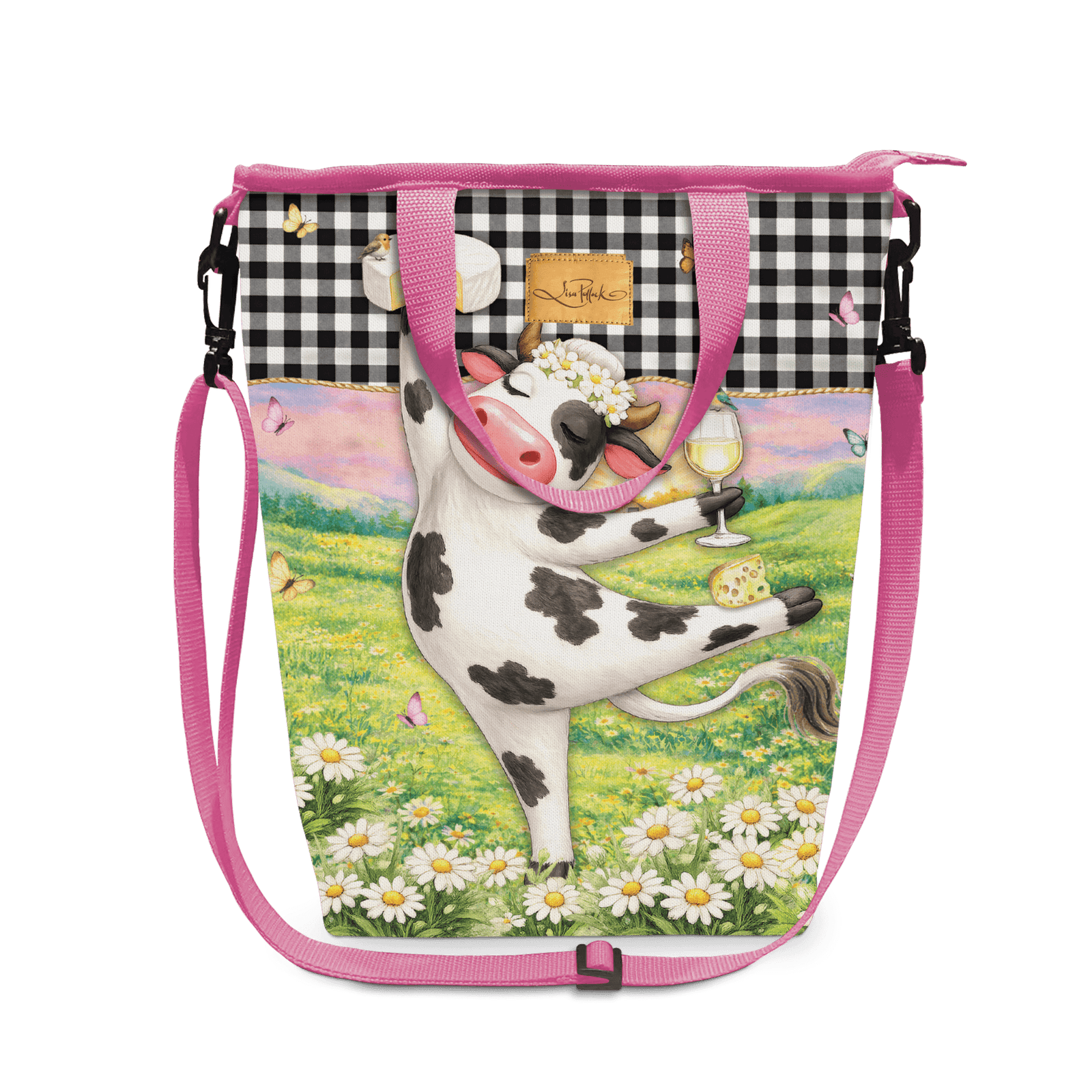 Lisa Pollock Insulated Cooler Bag -Calm Your Farm Lisa Pollock