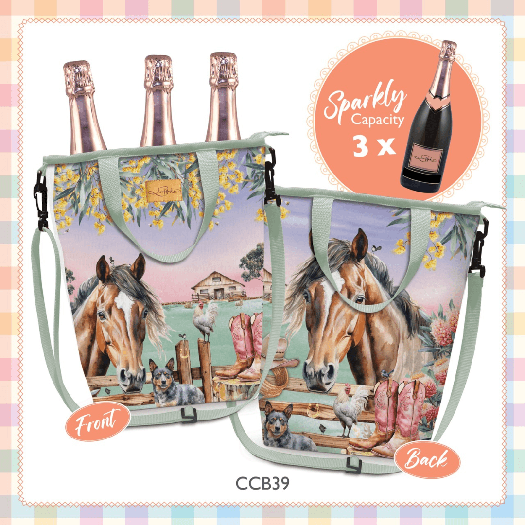 Lisa Pollock Insulated Cooler Bag -Country Dusk Lisa Pollock