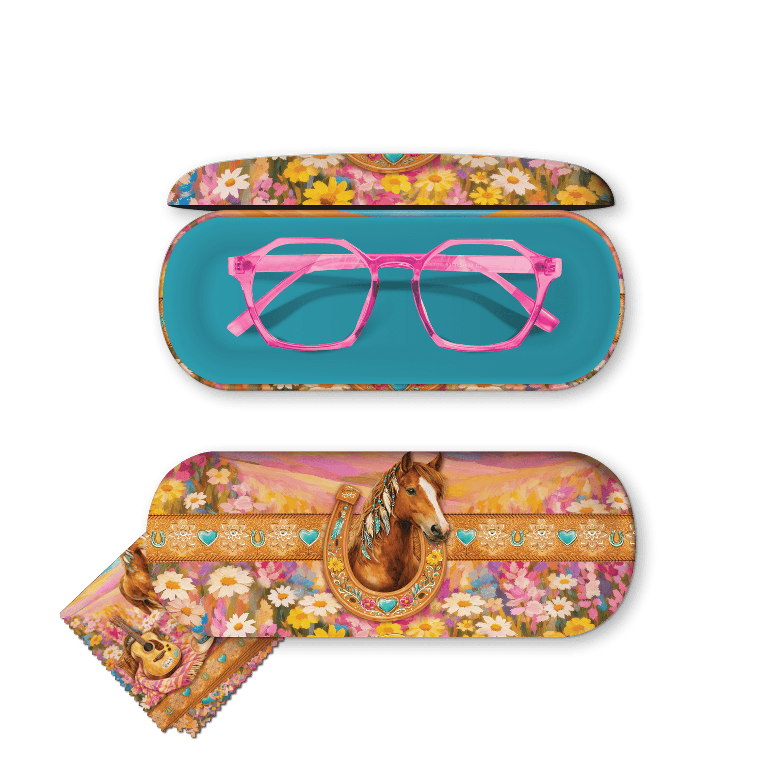 Lisa Pollock Lucky Country Glasses Case Lisa Pollock