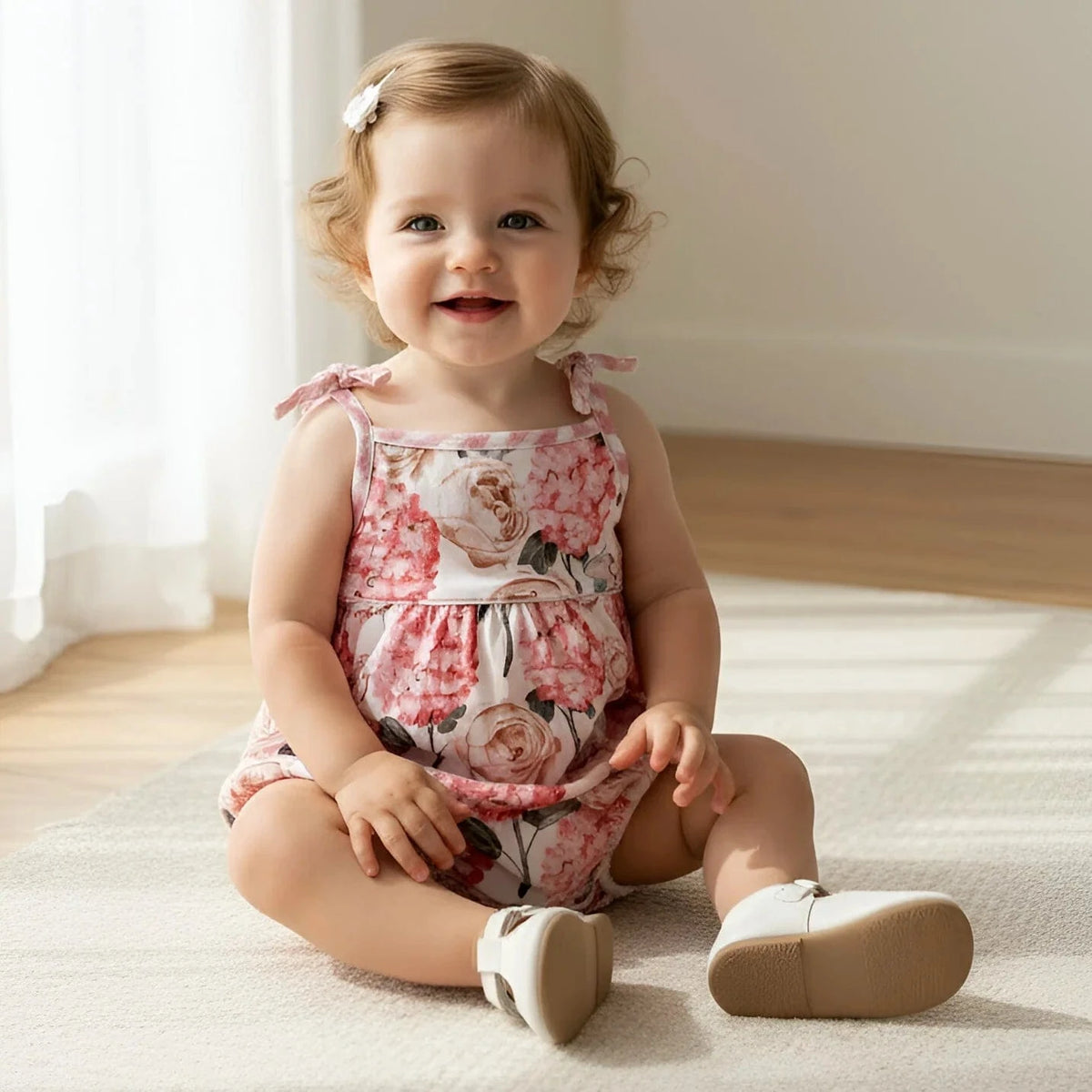 Love Henry Baby Girl's Elsie Playsuit Rockhampton Mavericks Western Wear
