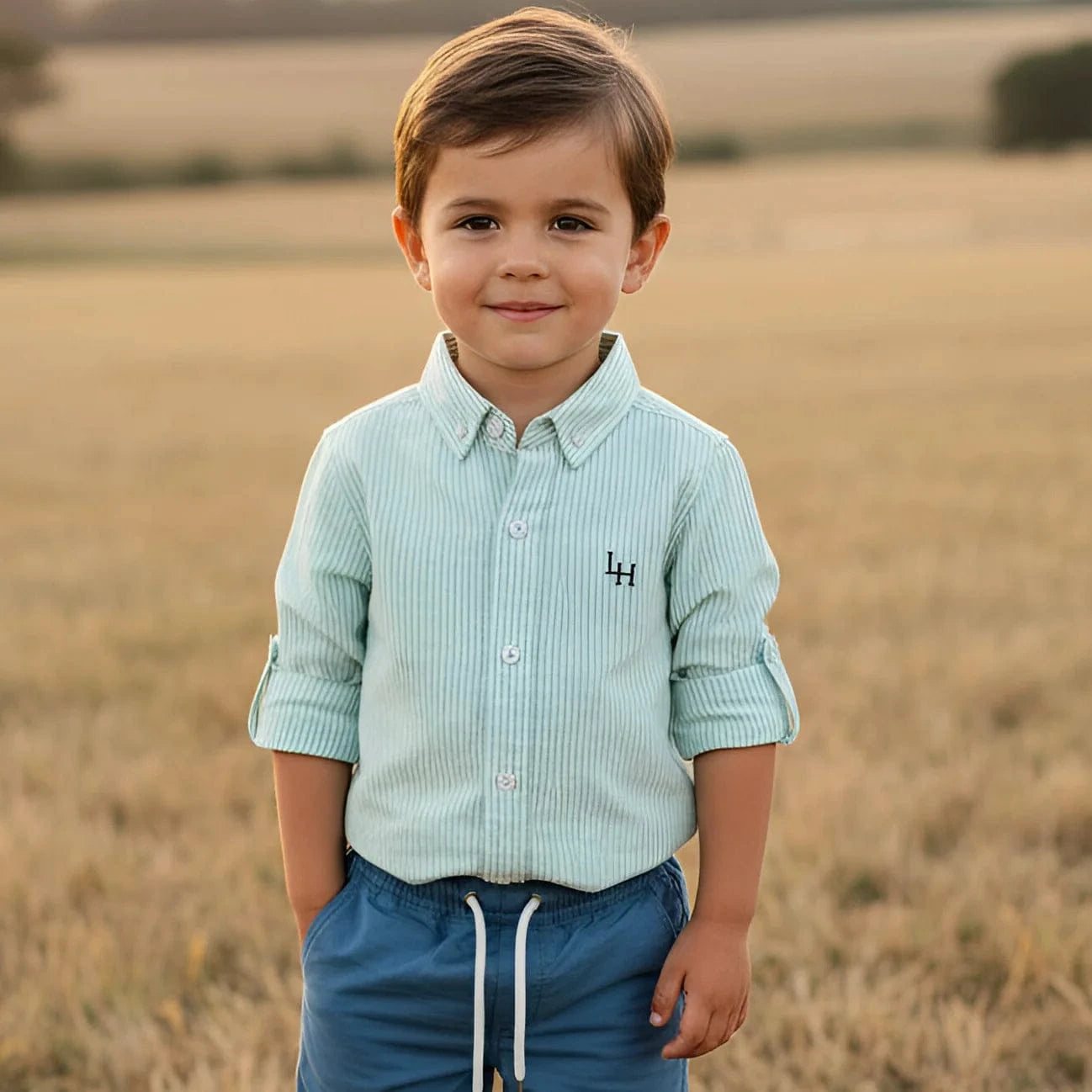 Love Henry Boy's Dress Shirt Love Henry