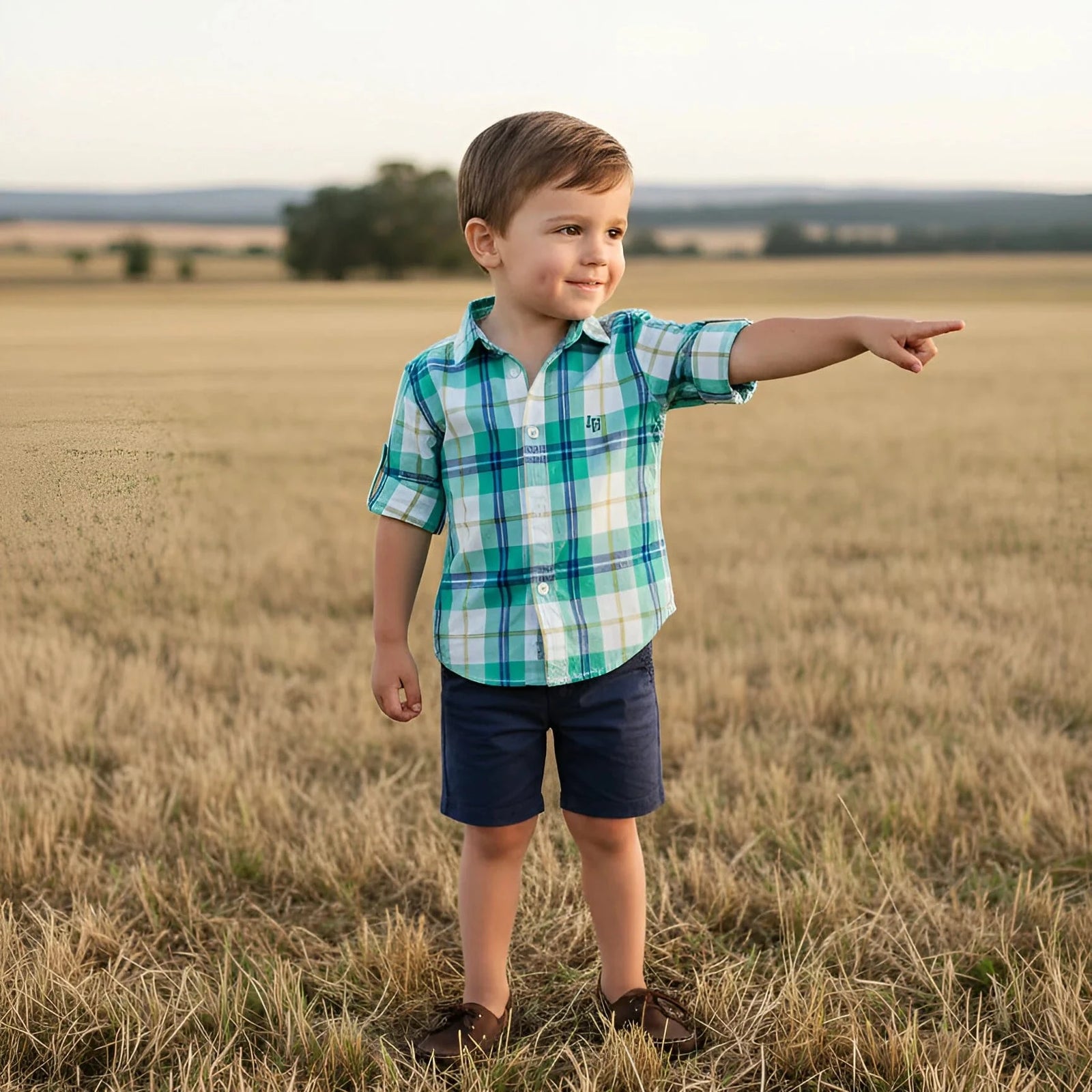 Love Henry Boy's Dress Shirt Love Henry