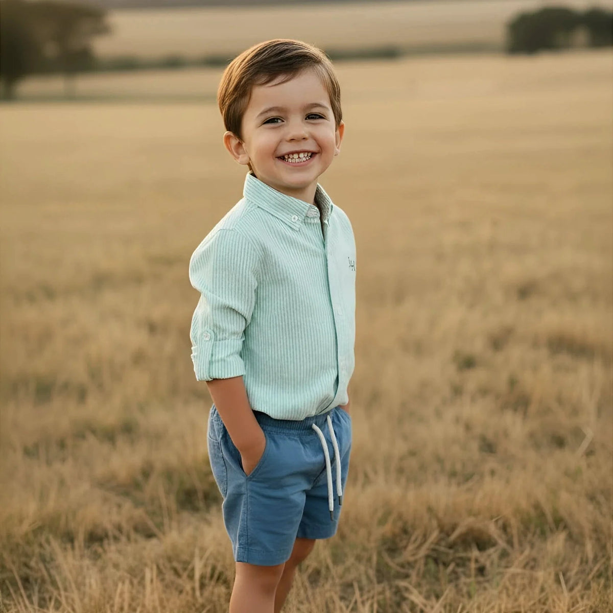 Love Henry Boy's Dress Shirt Love Henry