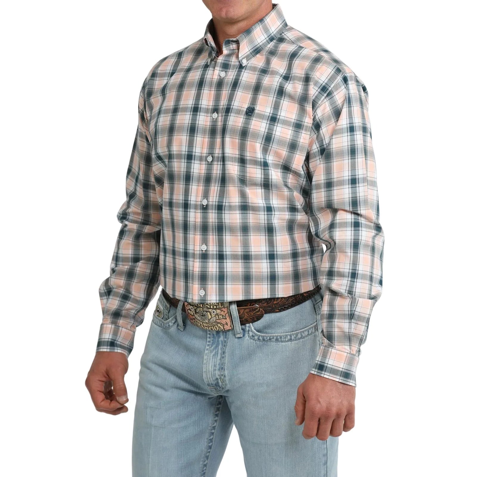 Cinch Men's Classic Fit Long Sleeve Western Shirt
