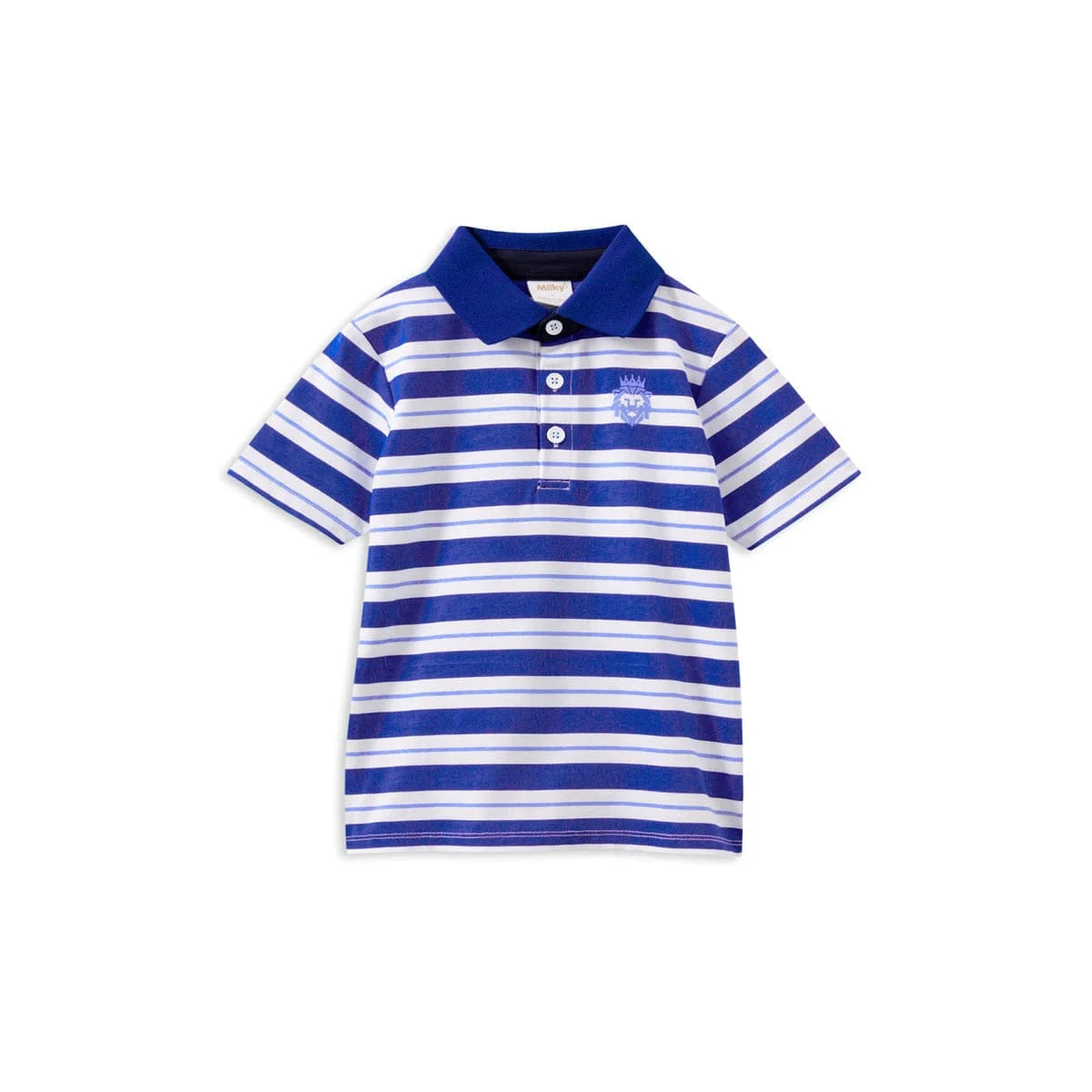 Milky Blue Stripe Rugby Milky