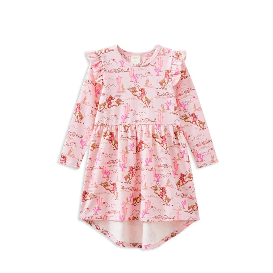 Milky Girl's Rowdy Rider Dress Milky