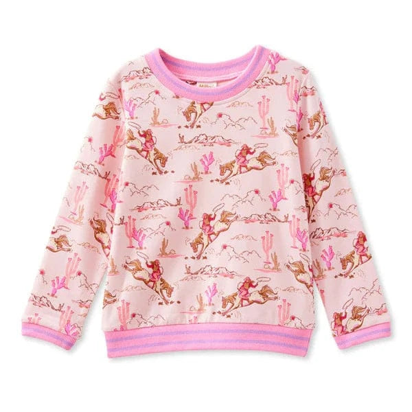 Milky Girl's Rowdy Rider Top Milky