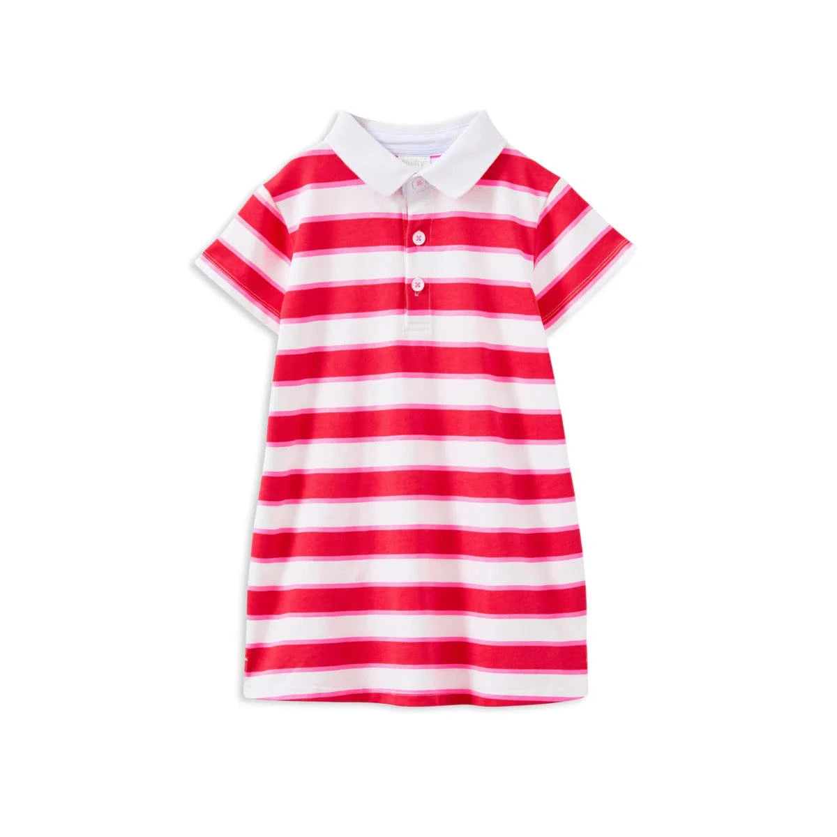 Milky Stripe Rugby Dress Milky