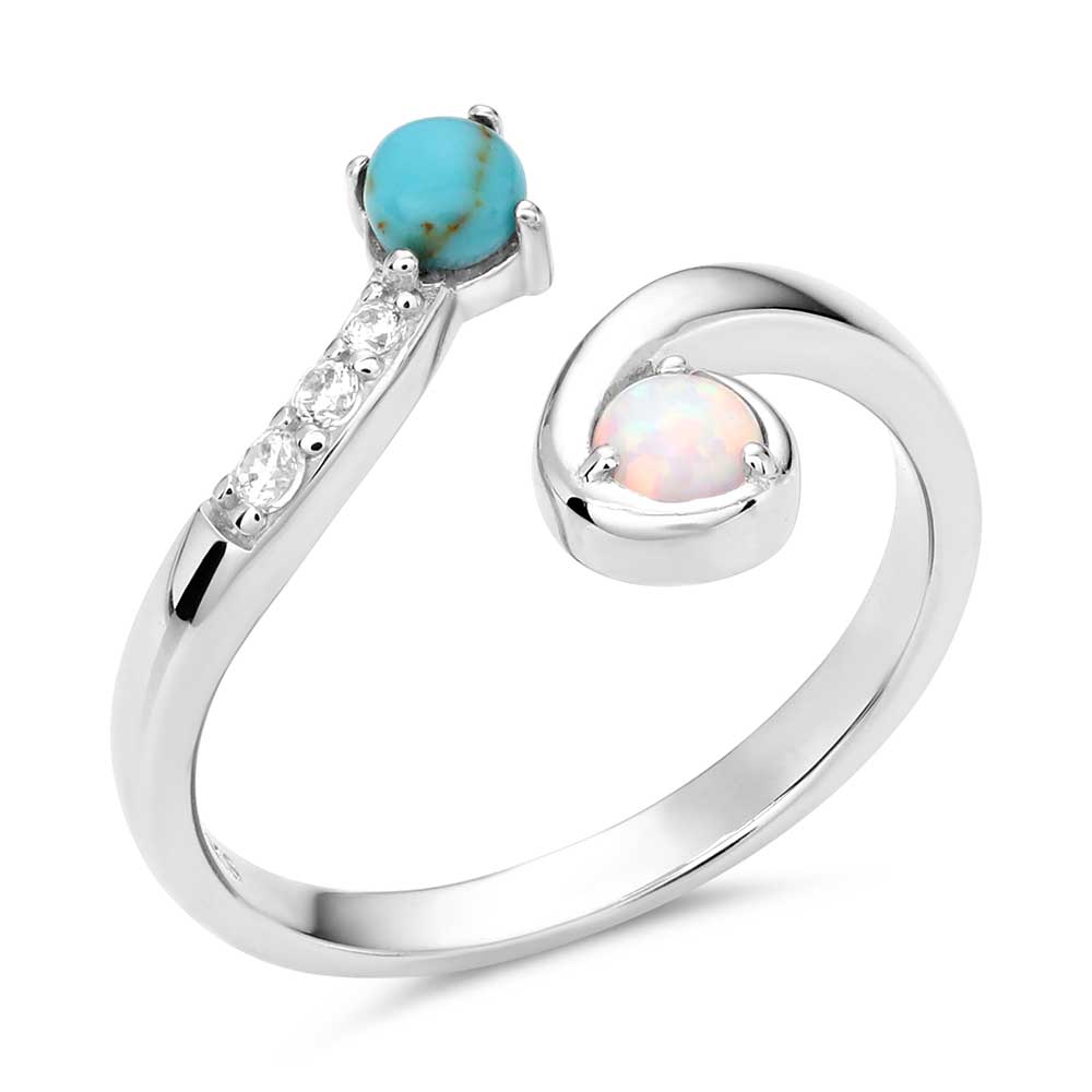 Montana Silversmith Bluebird Open Ring Montana Silversmiths