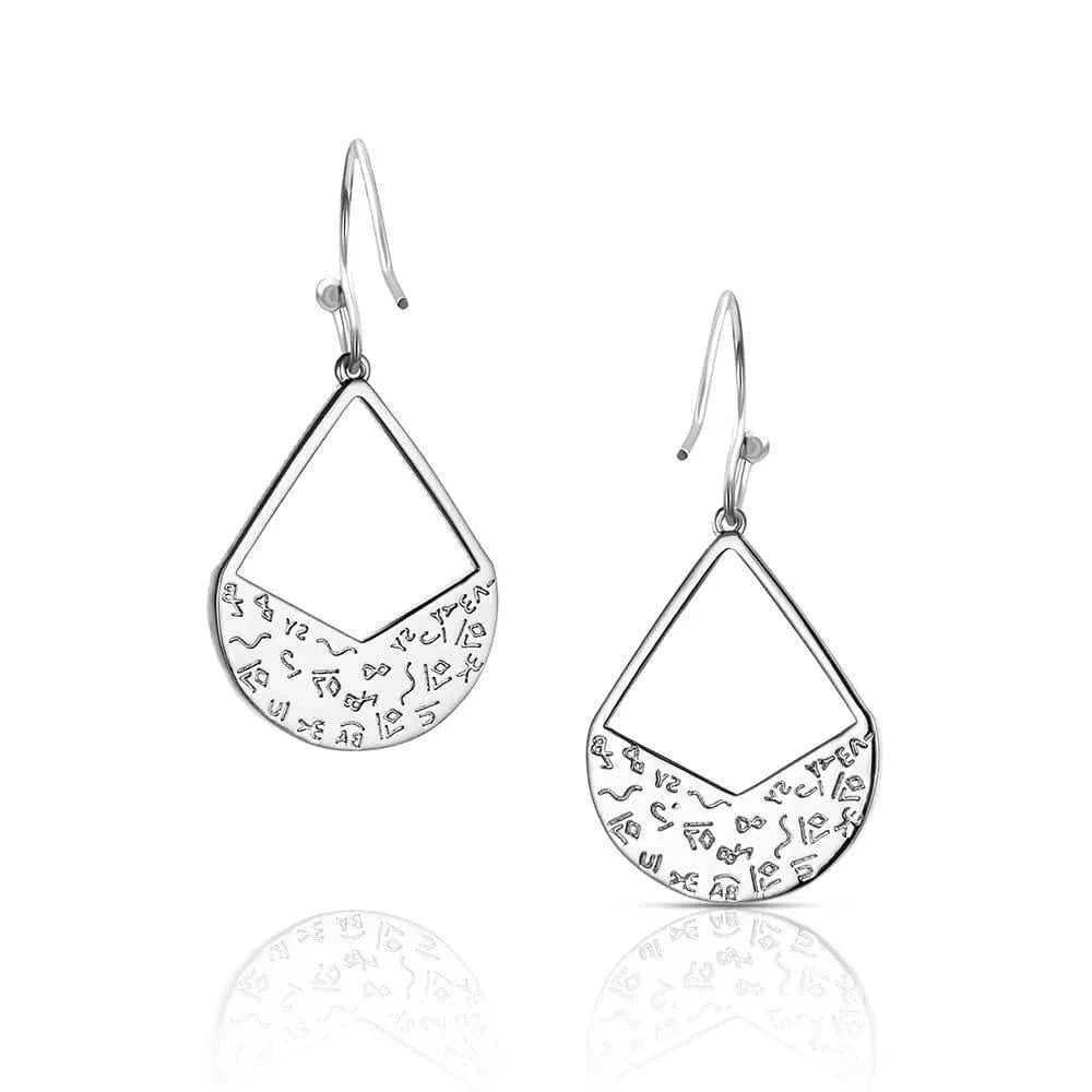 Montana Silversmith Canyon Drop Earrings Montana Silversmiths