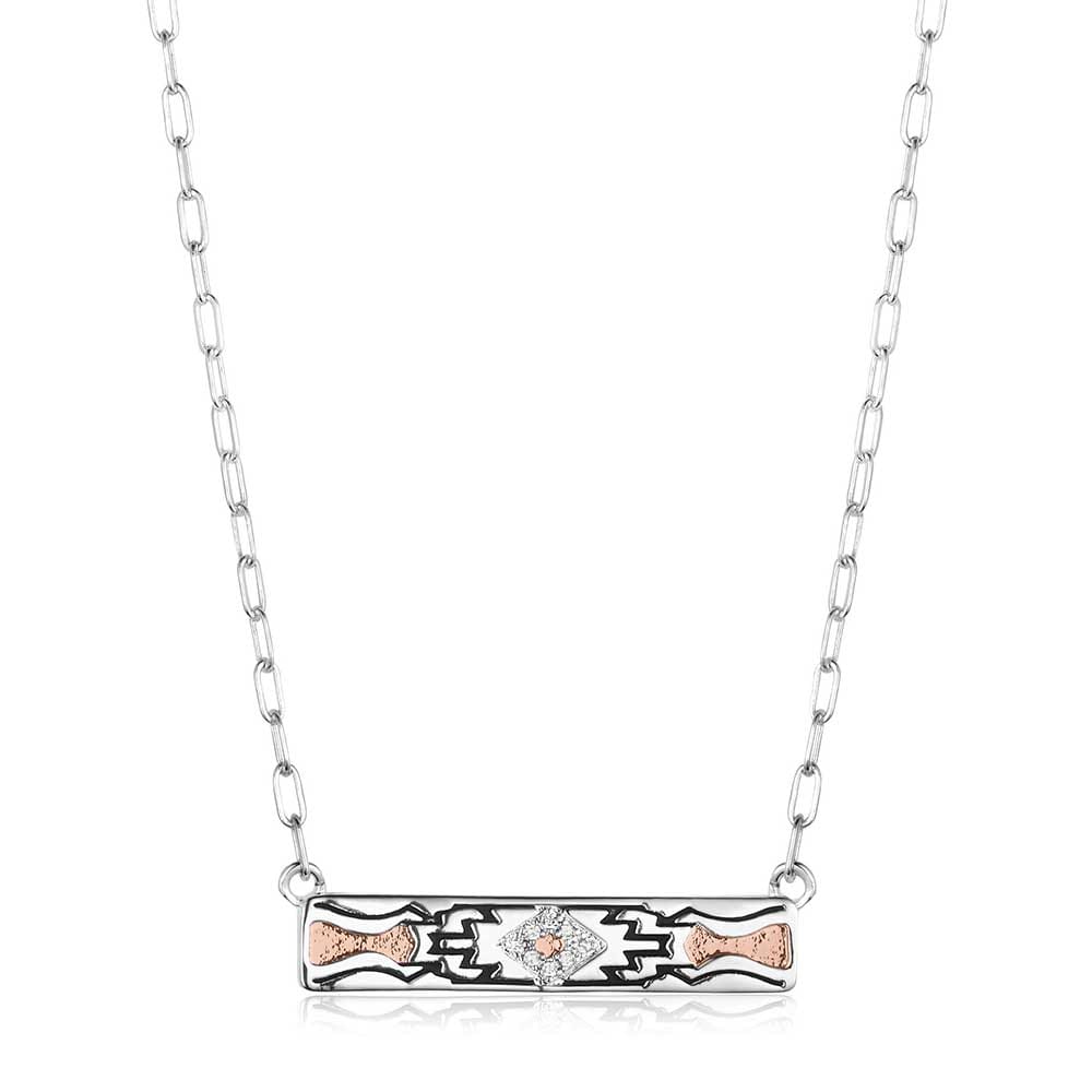 Montana Silversmith Golden Horizon Bar Necklace Montana Silversmiths