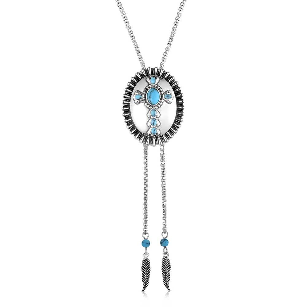 Montana Silversmith Unbroken Faith Bolo Necklace Montana Silversmiths
