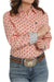 Cinch Women's Palm Tree L/S Western Shirt