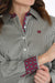 Cinch Women's Tencel Stripe L/S Western Shirt