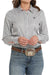 Cinch Women's Tencel Stripe L/S Western Shirt