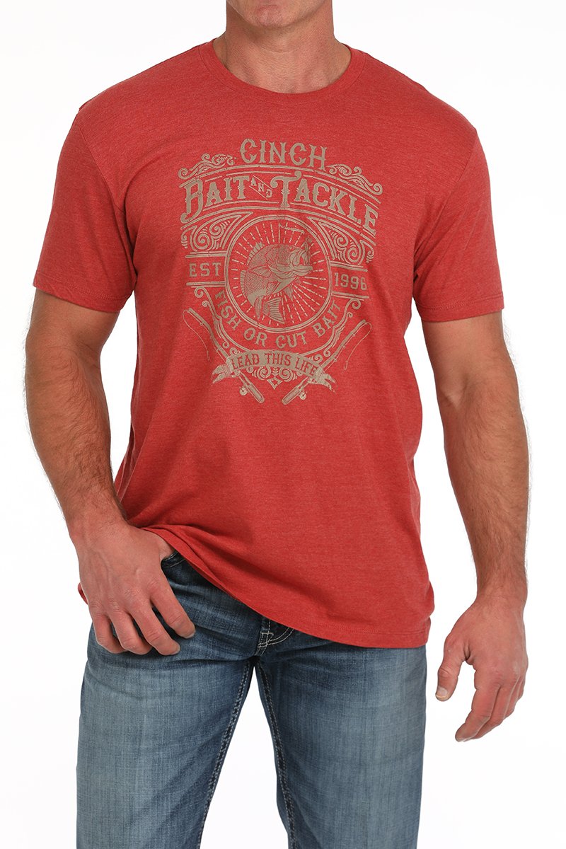 Cinch Men's Bait and Tackle T-Shirt