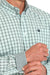 Cinch Men's Plaid Print L/S Western Shirt