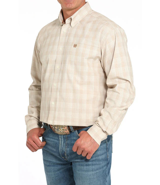 Cinch Men's Plaid L/S Western Shirt