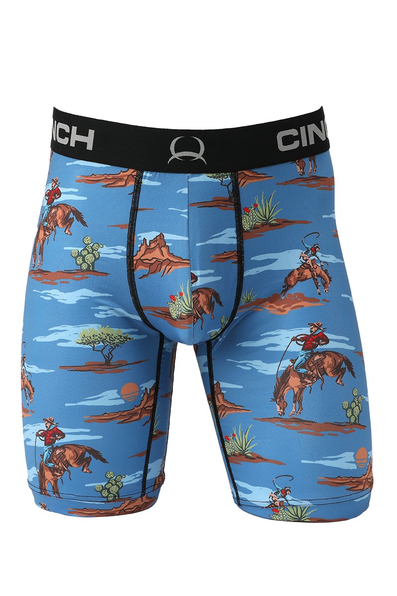 Cinch Men's 9" Buckaroo Boxer Shorts