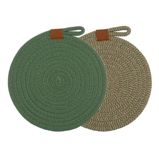 Nash Green Set of 2 Trivets Ladelle