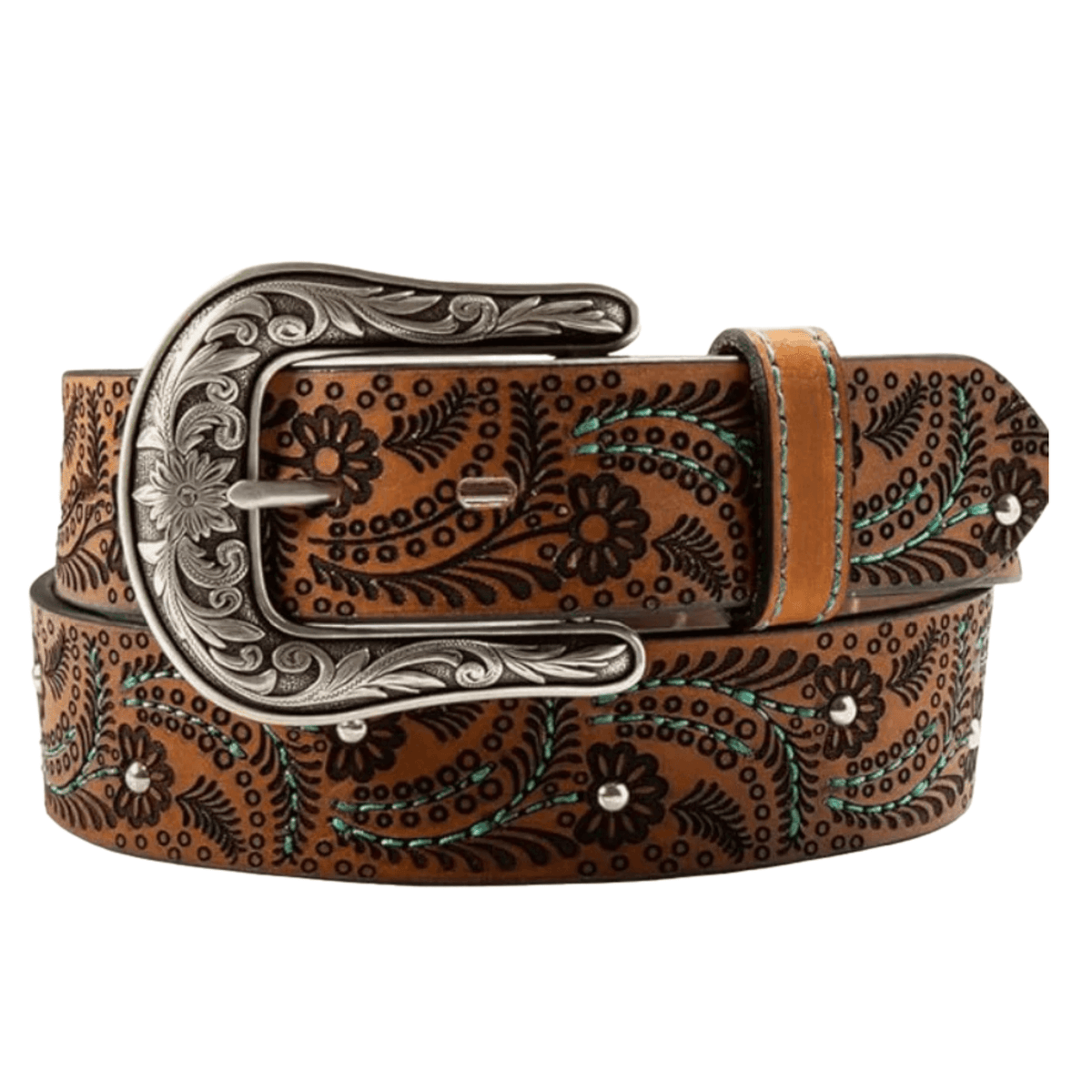 Nocona Ladies Paisley Western Belt Nocona