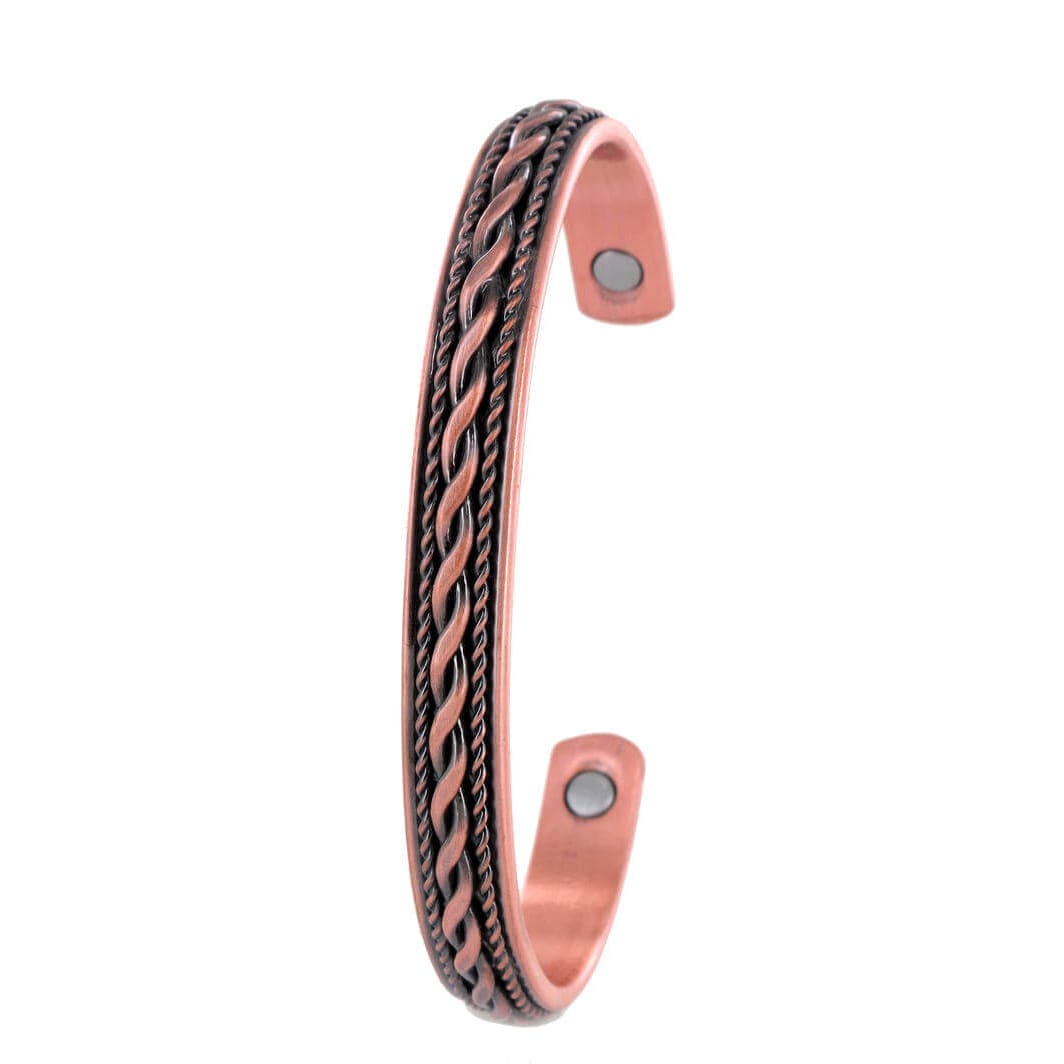 Plait Rope Copper Magnetic Bracelet Tulmur