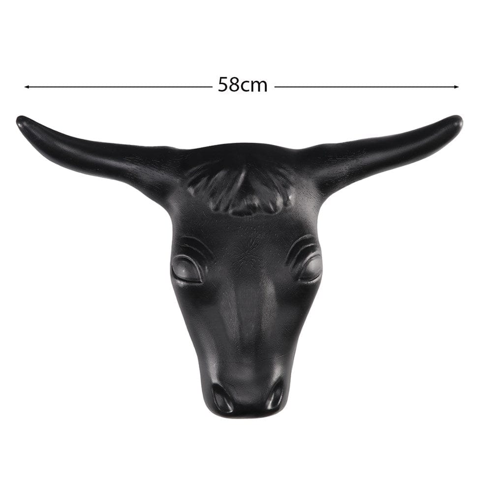 Plastic Steer Head w/Prongs - Large Saddlery Trading