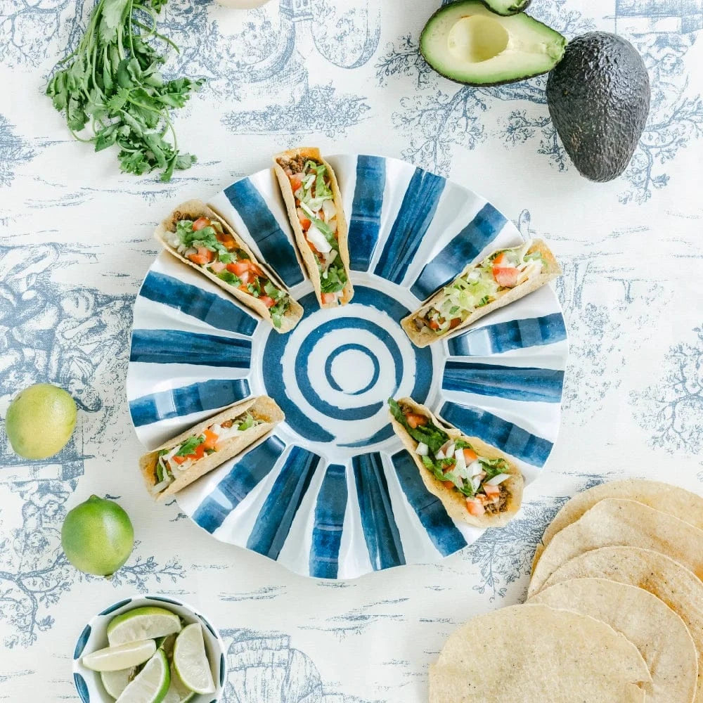 Prepara Taco Carousel - Coastal Stripe Jty Imports