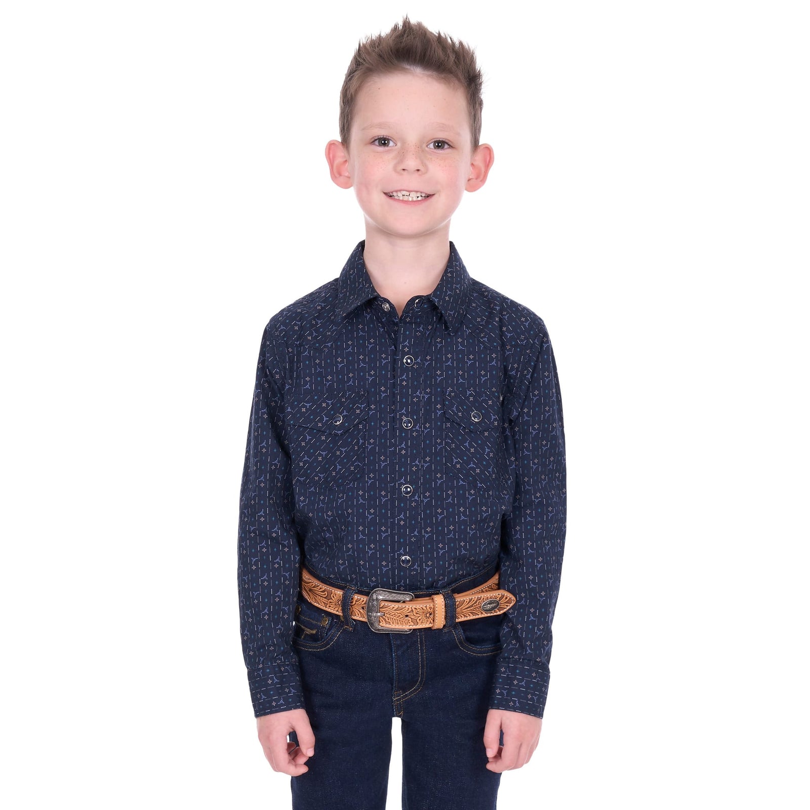 Pure Western Boy's Marc L/S Western Shirt Pure Western