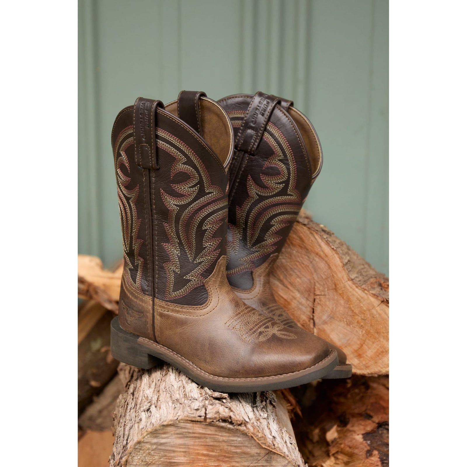 Pure Western Carter Kids Western Boot Pure Western