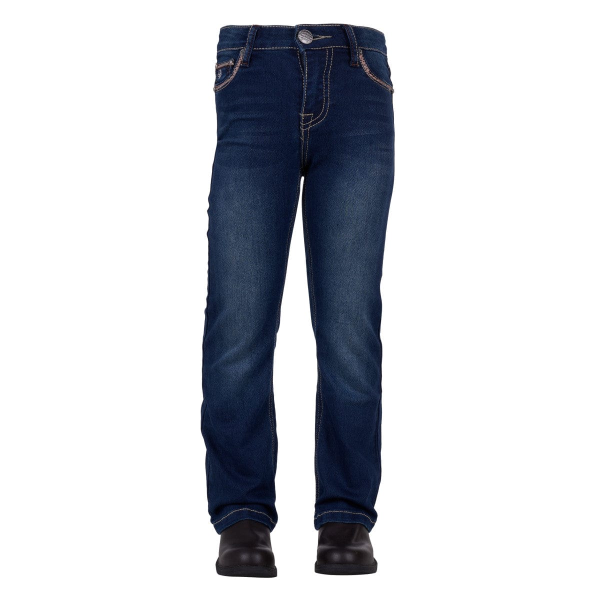 Pure Western Girl's Emma Boot Cut Jean Pure Western