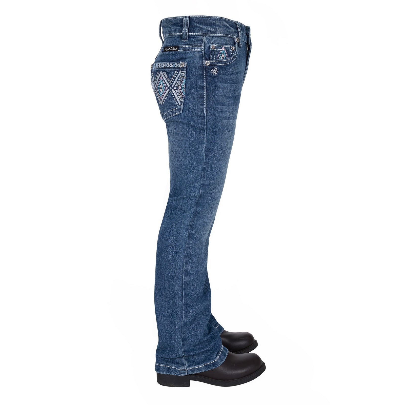 Pure Western Girl's Pam Boot Cut Jean Pure Western