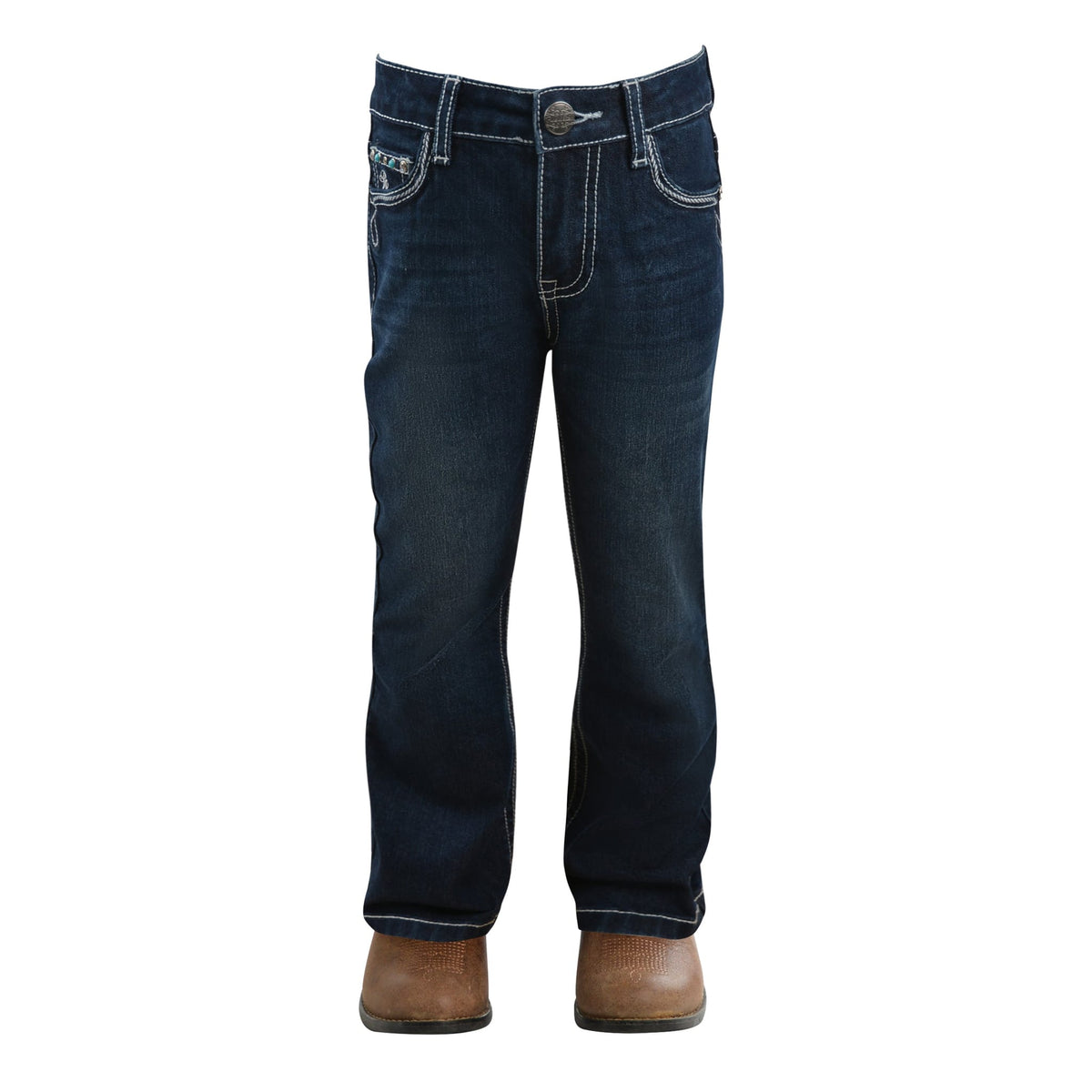Pure Western Girl's Rhian Boot Cut Jean Pure Western