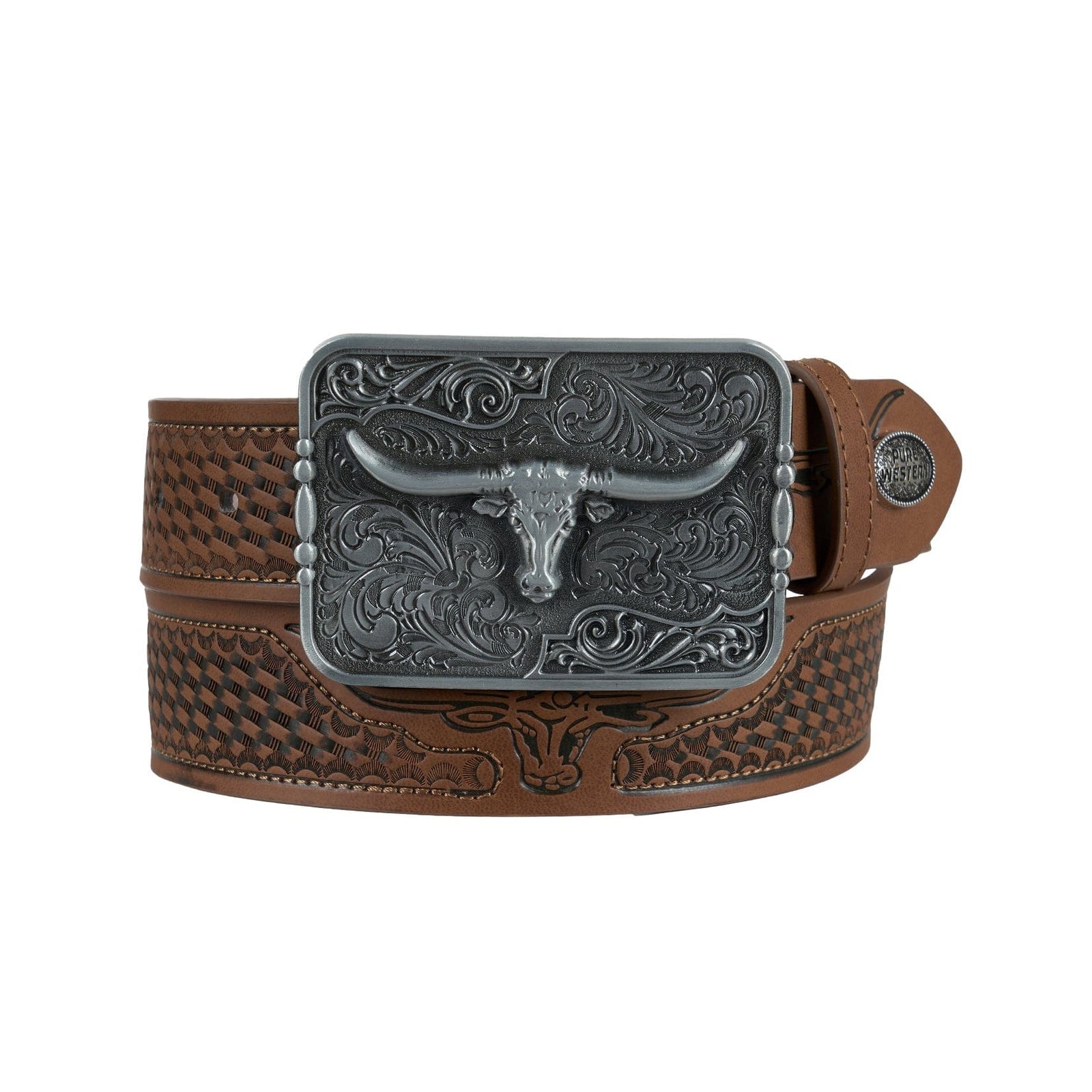 Pure Western Men's Colson Western Belt Pure Western