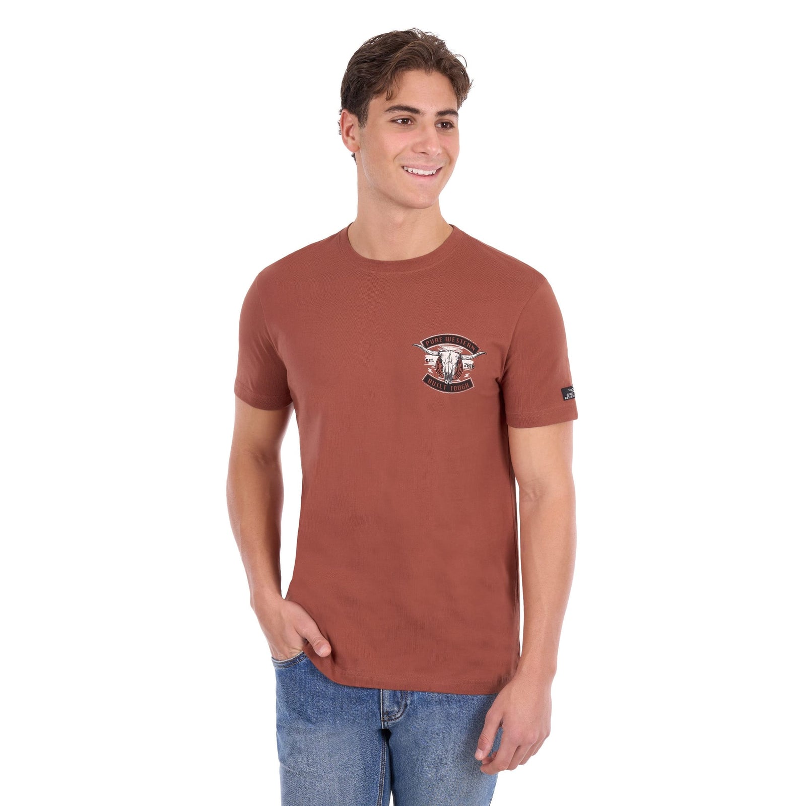 Pure Western Men's Joey Short Sleeve Tee Pure Western