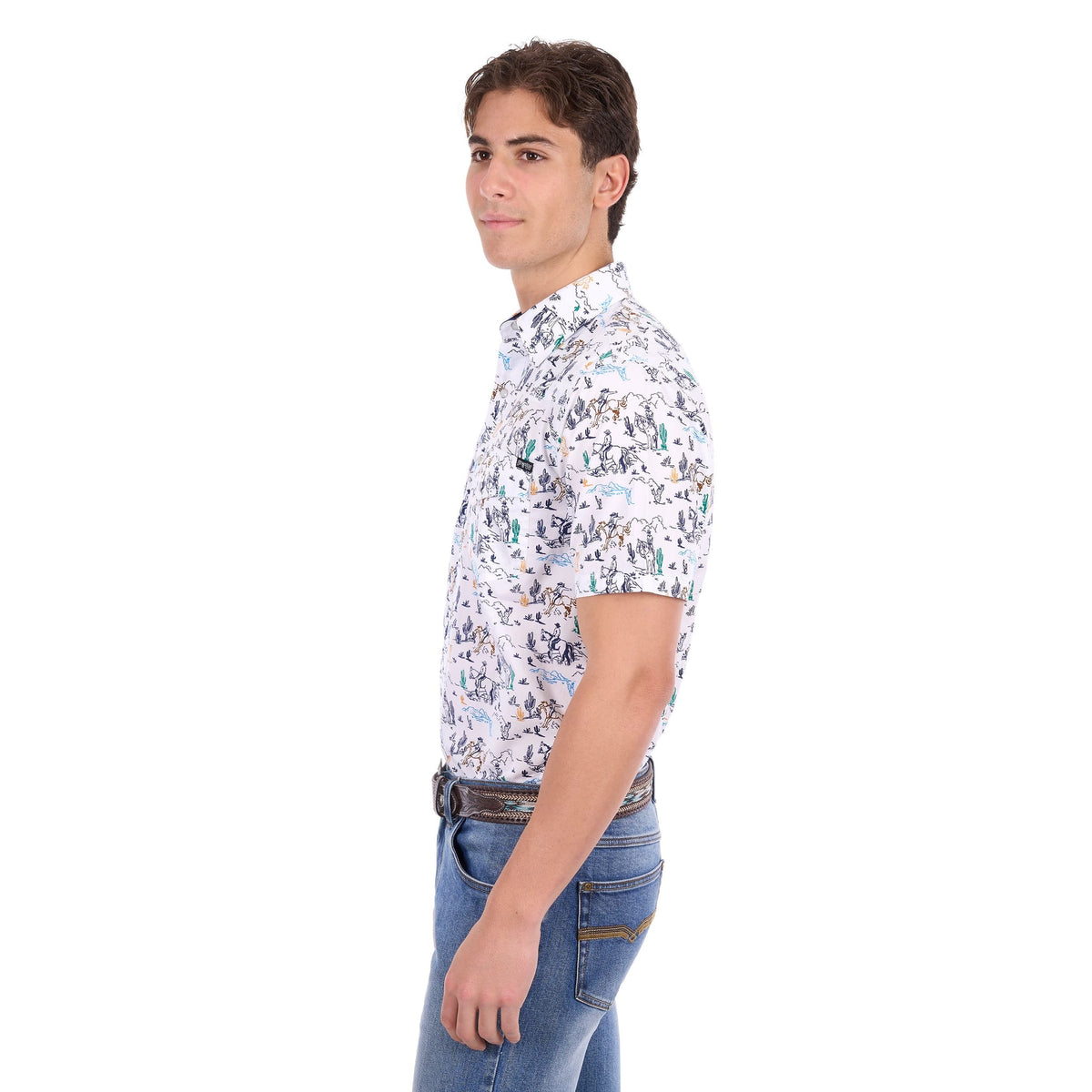 Pure Western Men's Mike Short Sleeve Western Shirt Pure Western