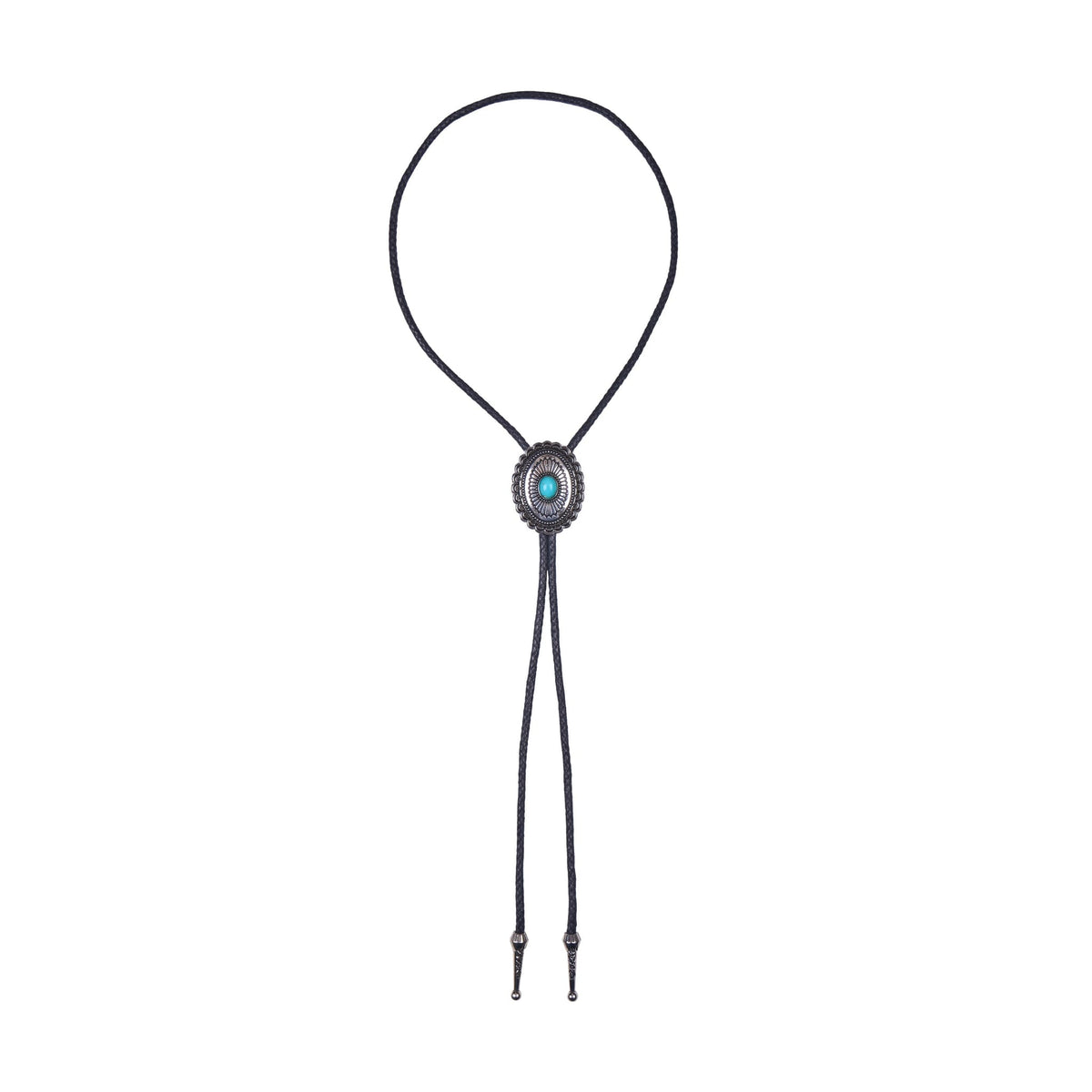 Pure Western Turquoise Stone Bolo Tie Pure Western