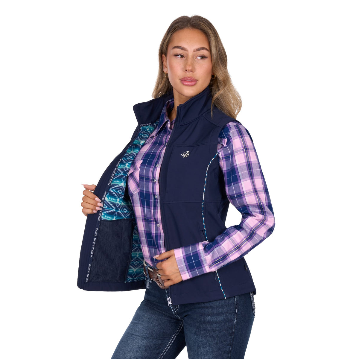 Pure Western Women's Corine Softshell Vest Pure Western