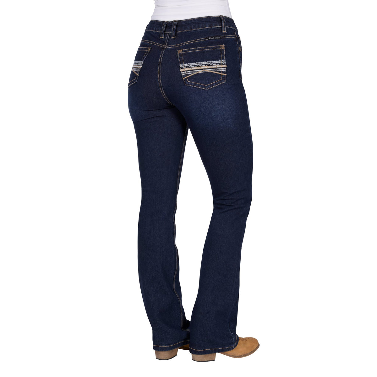 Pure Western Women's Ida High Rise Boot Cut Jean Pure Western