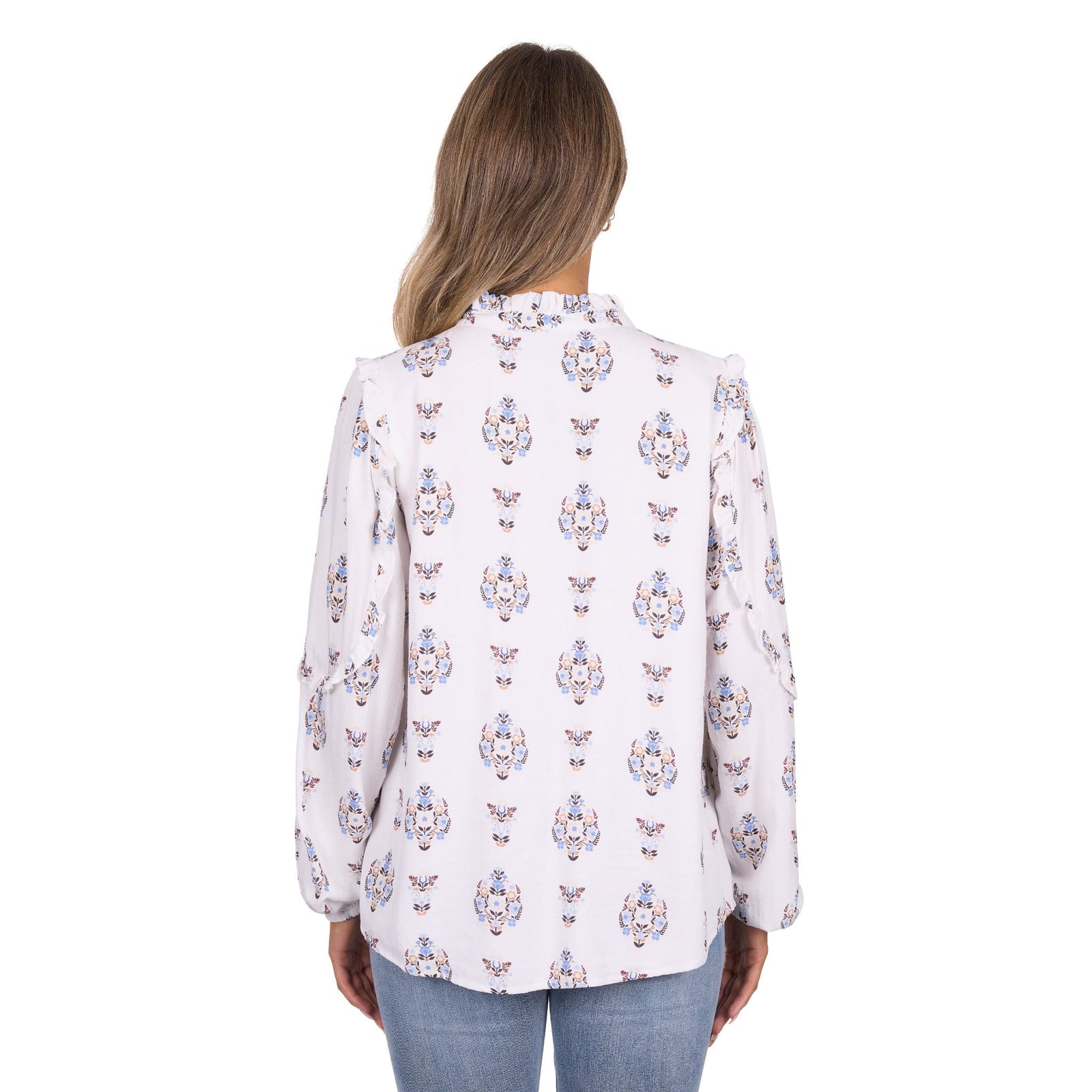 Pure Western Women's Keeley Long Sleeve Western Blouse Pure Western