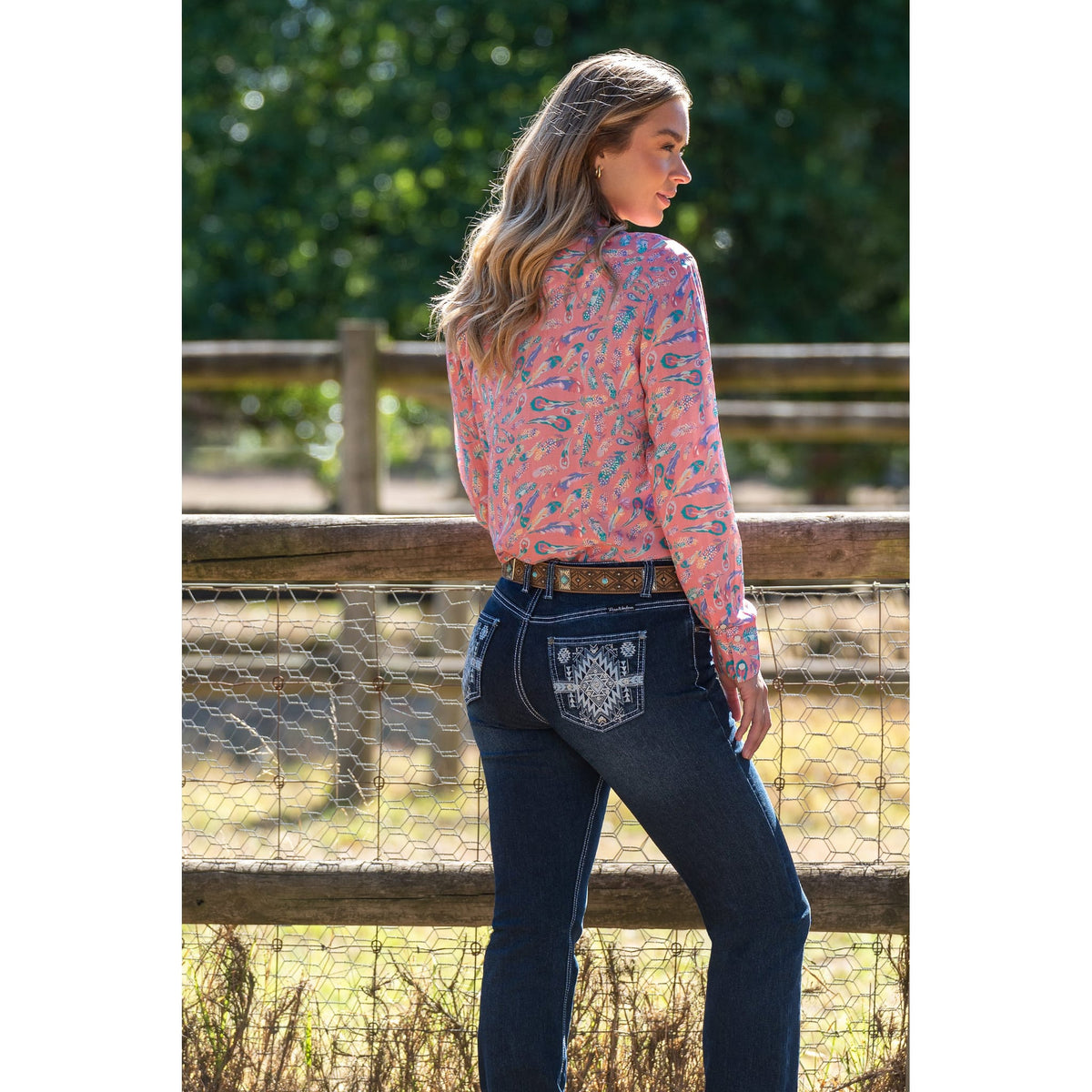 Pure Western Women's Lyn Relaxed Rider Jean Pure Western