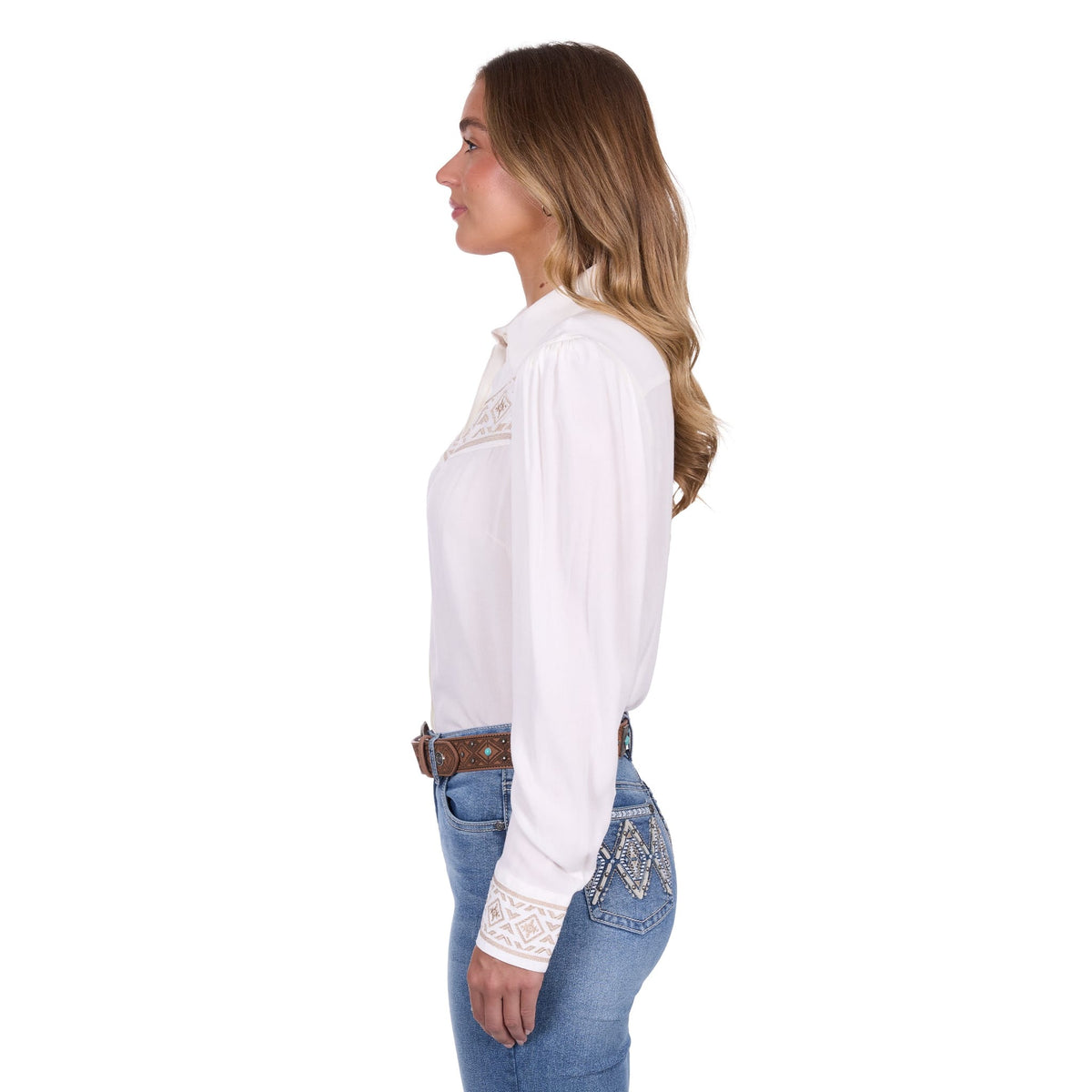 Pure Western Women's Monica Long Sleeve Western Shirt Pure Western
