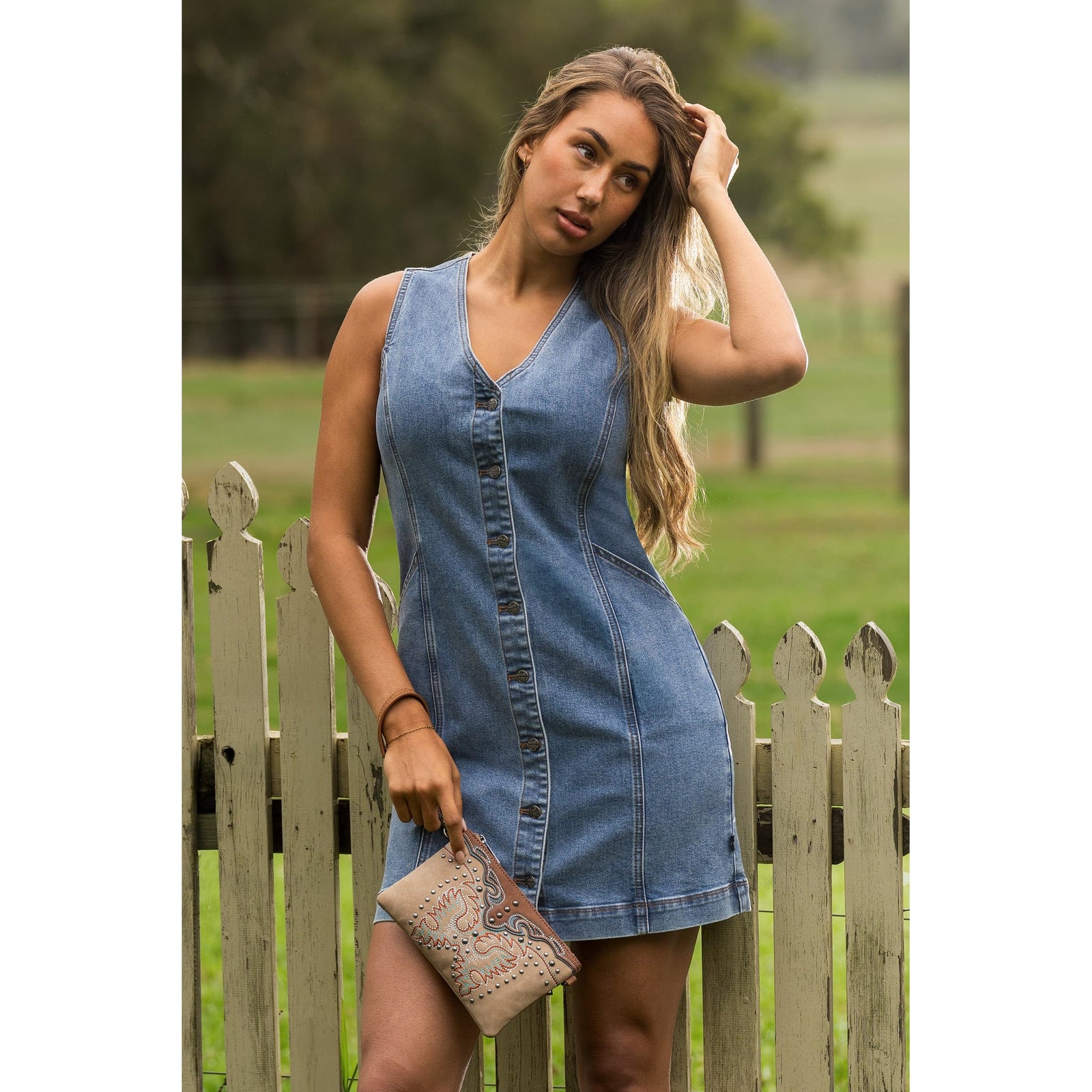 Pure Western Women's Natasha Sleeveless Dress Pure Western